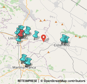 Mappa Contrada Figazzano, 72014 Cisternino BR, Italia (4.6965)