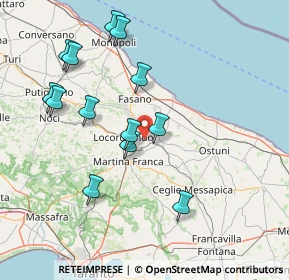 Mappa Contrada Figazzano, 72014 Cisternino BR, Italia (16.93692)