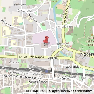 Mappa Via Napoli, 6, 84014 Nocera Inferiore, Salerno (Campania)