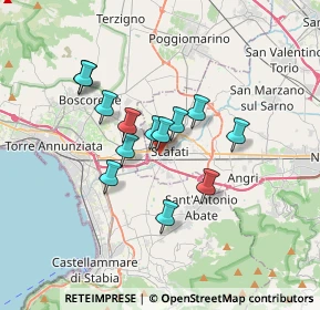 Mappa Via Armando Diaz, 84018 Scafati SA, Italia (2.82385)