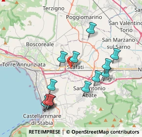 Mappa Via Armando Diaz, 84018 Scafati SA, Italia (4.205)