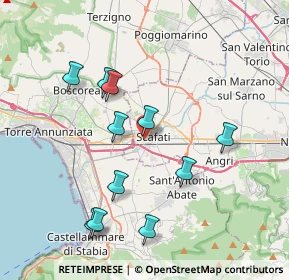 Mappa Via Armando Diaz, 84018 Scafati SA, Italia (4.10727)