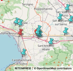 Mappa Via Armando Diaz, 84018 Scafati SA, Italia (4.20385)