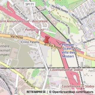 Mappa Via Plinio, 149, 80045 Pompei, Napoli (Campania)