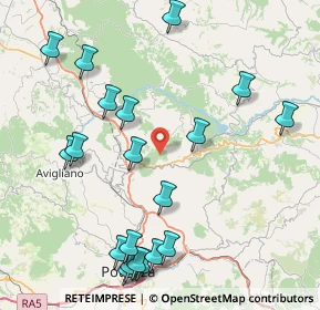 Mappa 85016 Pietragalla PZ, Italia (10.5315)