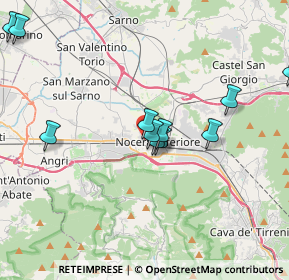 Mappa Via Elia di Florio, 84014 Nocera Inferiore SA, Italia (4.18455)