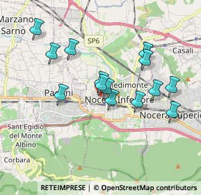 Mappa Via Franco Cuomo, 84014 Nocera Inferiore SA, Italia (1.785)