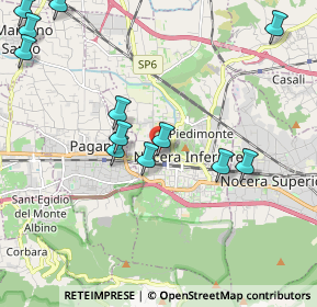 Mappa Via Elia di Florio, 84014 Nocera Inferiore SA, Italia (2.58333)