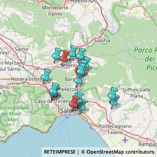 Mappa Via Capacchione, 84081 Baronissi SA, Italia (6.10947)