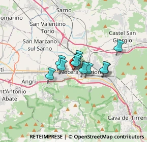 Mappa Via Francesco De Chiara, 84014 Nocera Inferiore SA, Italia (2.01818)