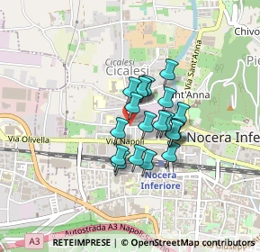 Mappa Via Francesco De Chiara, 84014 Nocera Inferiore SA, Italia (0.2935)