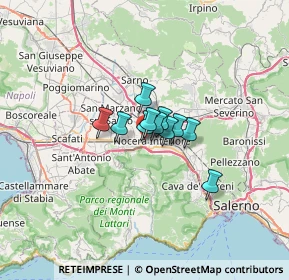 Mappa Via Francesco De Chiara, 84014 Nocera Inferiore SA, Italia (3.16364)