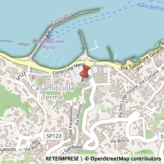 Mappa Piazza municipio 11, 80074 Casamicciola Terme, Napoli (Campania)