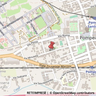 Mappa Via Colle San Bartolomeo, 50, 80045 Pompei, Napoli (Campania)