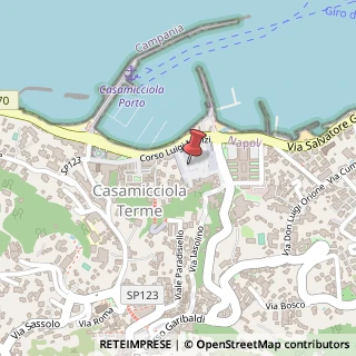 Mappa Via Palermo, 11, 80074 Casamicciola Terme, Napoli (Campania)