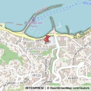 Mappa Corso Luigi Manzi, 67, 80074 Casamicciola Terme, Napoli (Campania)
