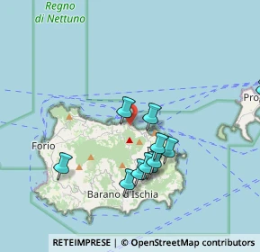 Mappa Via Castiglione I° Traversa, 80074 Casamicciola Terme NA, Italia (4.205)