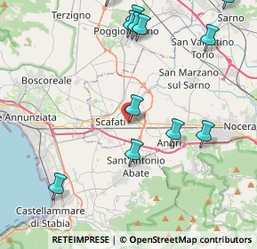 Mappa Via Aiello, 84018 Scafati SA, Italia (5.89786)
