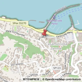 Mappa Via Mazzini Giuseppe, 24B, 80074 Casamicciola Terme, Napoli (Campania)