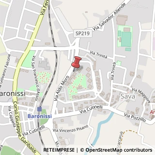 Mappa Via Aldo Moro, 1, 84081 Baronissi, Salerno (Campania)