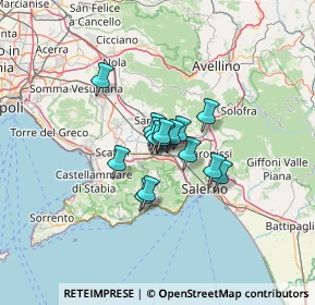 Mappa Via F. Solimena, 84014 Nocera Inferiore SA, Italia (7.45733)