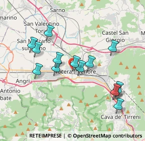 Mappa Via F. Solimena, 84014 Nocera Inferiore SA, Italia (3.93643)