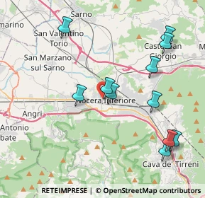 Mappa Via F. Solimena, 84014 Nocera Inferiore SA, Italia (4.62909)