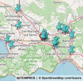 Mappa Via F. Solimena, 84014 Nocera Inferiore SA, Italia (7.74875)