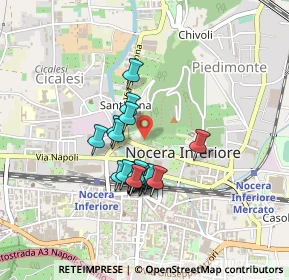 Mappa Via F. Solimena, 84014 Nocera Inferiore SA, Italia (0.3655)