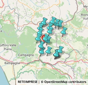 Mappa Unnamed Road, 84020 Valva SA, Italia (10.35)