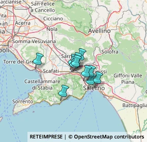 Mappa Via Vincenzo Calenda, 84014 Nocera Inferiore SA, Italia (7.02182)