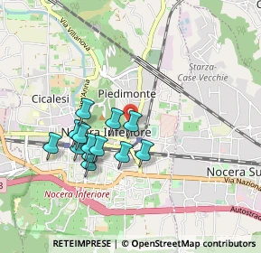 Mappa Via Vincenzo Calenda, 84014 Nocera Inferiore SA, Italia (0.85462)