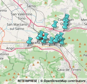 Mappa Via Vincenzo Calenda, 84014 Nocera Inferiore SA, Italia (2.61688)