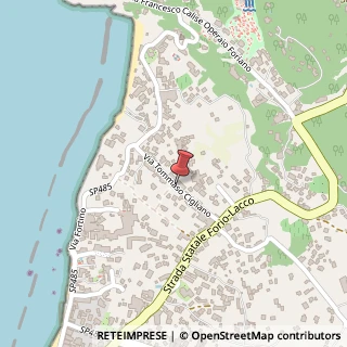 Mappa Via cigliano tommaso, 80075 Forio, Napoli (Campania)