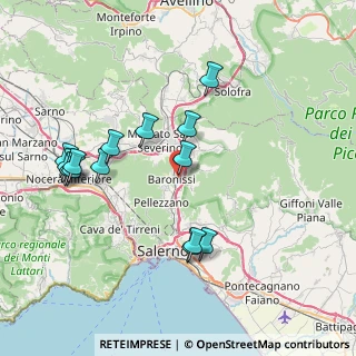 Mappa Via Enrico Berlinguer, 84081 Baronissi SA, Italia (8.52357)
