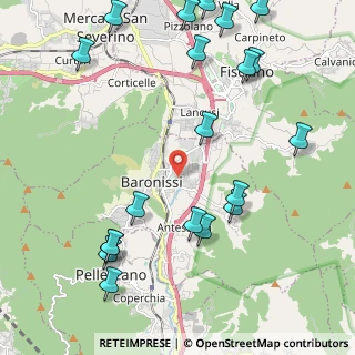 Mappa Via Enrico Berlinguer, 84081 Baronissi SA, Italia (2.9355)