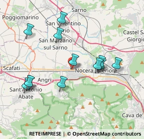 Mappa Strada Statale 18 Tirrena Inferiore, 84016 Pagani SA, Italia (4.145)