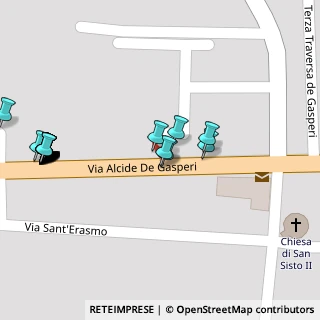 Mappa Strada Statale 18 Tirrena Inferiore, 84016 Pagani SA, Italia (0.076)