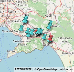 Mappa Via S. Andrea, 84014 Nocera inferiore SA, Italia (8.4305)