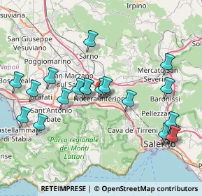 Mappa Via S. Andrea, 84014 Nocera inferiore SA, Italia (9.025)