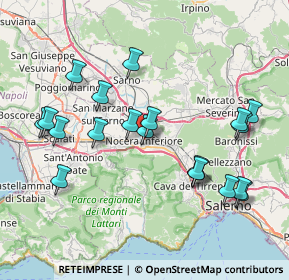 Mappa Via S. Andrea, 84014 Nocera inferiore SA, Italia (8.7425)