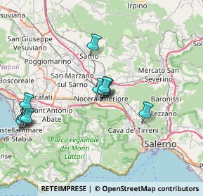 Mappa Via S. Andrea, 84014 Nocera inferiore SA, Italia (7.94)