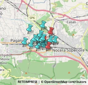 Mappa Via S. Andrea, 84014 Nocera inferiore SA, Italia (0.90421)