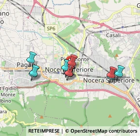 Mappa Via S. Andrea, 84014 Nocera inferiore SA, Italia (1.55833)