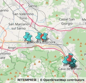 Mappa Via S. Andrea, 84014 Nocera inferiore SA, Italia (5.47231)