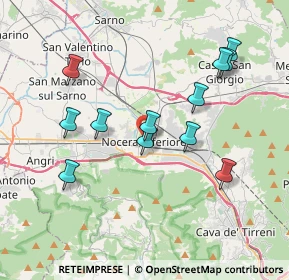 Mappa Via S. Andrea, 84014 Nocera inferiore SA, Italia (3.98167)