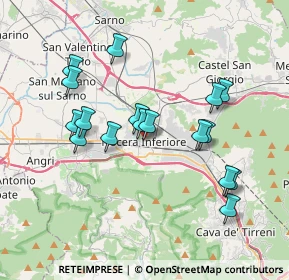 Mappa Via S. Andrea, 84014 Nocera inferiore SA, Italia (3.78118)