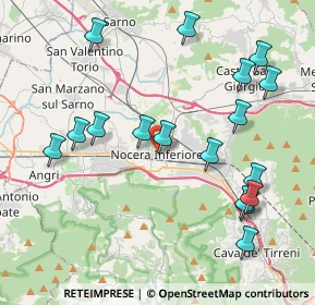 Mappa Via S. Andrea, 84014 Nocera inferiore SA, Italia (4.84353)