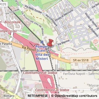 Mappa Piazza Porta Marina Superiore, 1, 80045 Pompei, Napoli (Campania)