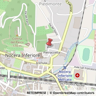 Mappa Via Marco Levi Bianchini, 33, 84014 Nocera Inferiore, Salerno (Campania)